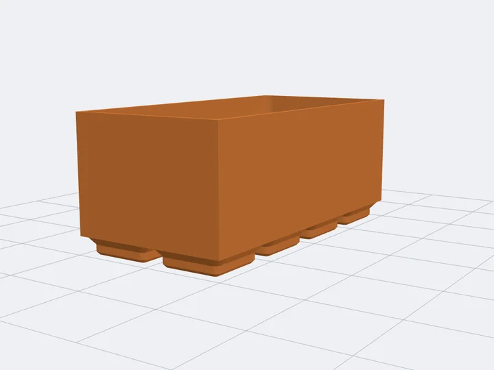 3D model of a storage bin