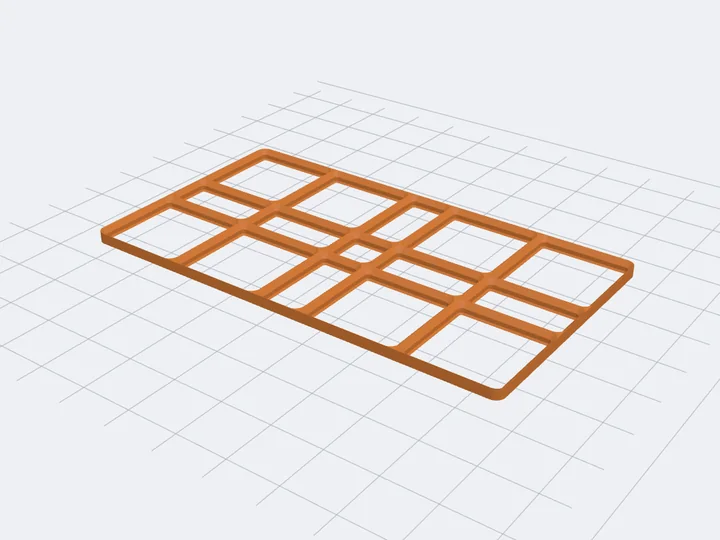 3D model of a baseplate